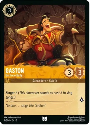 Gaston - Baritone Bully - Foil