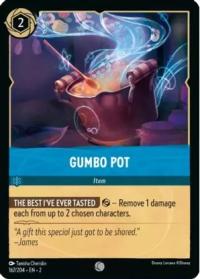 lorcana rise of the floodborn gumbo pot foil