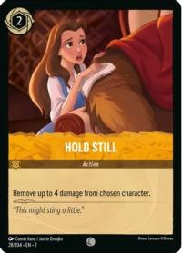 lorcana rise of the floodborn hold still foil