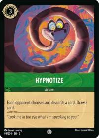 lorcana rise of the floodborn hypnotize foil