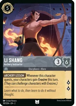 Li Shang - Archery Instructor