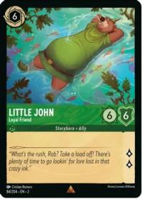 lorcana rise of the floodborn little john loyal friend