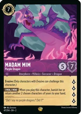 Madam Mim - Purple Dragon