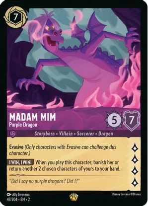 Madam Mim - Purple Dragon - Foil