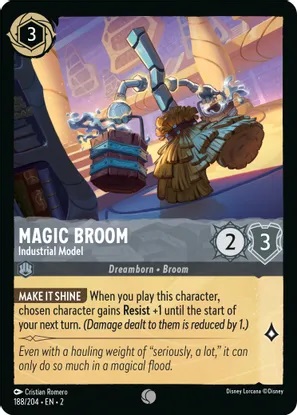 Magic Broom - Industrial Model - Foil