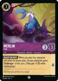 lorcana rise of the floodborn merlin crab