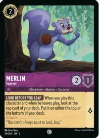 lorcana rise of the floodborn merlin squirrel