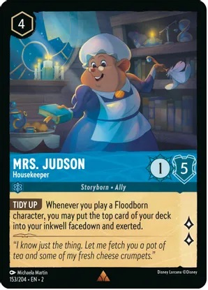 Mrs. Judson - Housekeeper