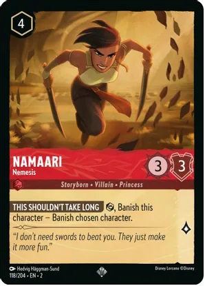 Namaari - Nemesis - Foil