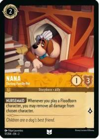 lorcana rise of the floodborn nana darling family pet