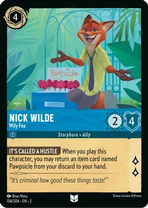 Nick Wilde - Wily Fox - Foil