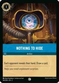 lorcana rise of the floodborn nothing to hide