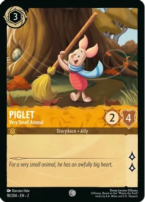 Piglet - Very Small Animal - Foil