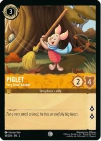 lorcana rise of the floodborn piglet very small animal