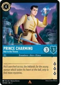 lorcana rise of the floodborn prince charming heir to the throne