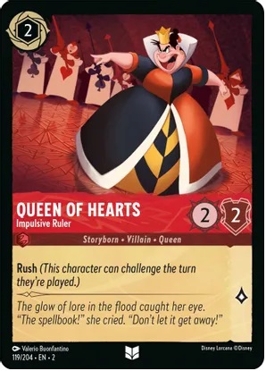 Queen of Hearts - Impulsive Ruler