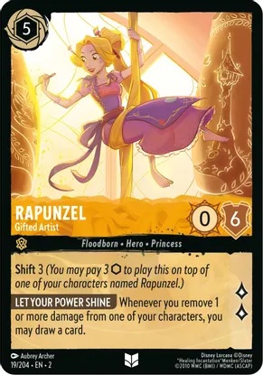 Rapunzel - Gifted Artist - Foil