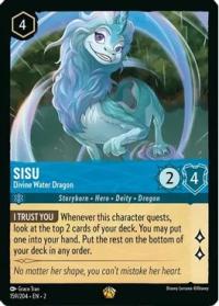 lorcana rise of the floodborn sisu divine water dragon