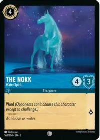 lorcana rise of the floodborn the nokk water spirit foil