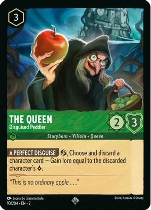 The Queen - Disguised Peddler - Foil