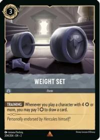 lorcana rise of the floodborn weight set