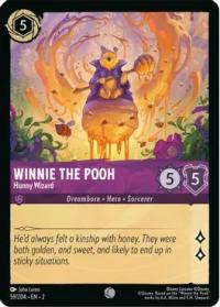 lorcana rise of the floodborn winnie the pooh hunny wizard