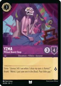 lorcana rise of the floodborn yzma without beauty sleep foil