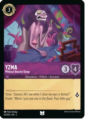 Yzma - Without Beauty Sleep