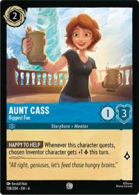lorcana azurite sea aunt cass biggest fan