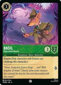 lorcana azurite sea basil hypnotized mouse