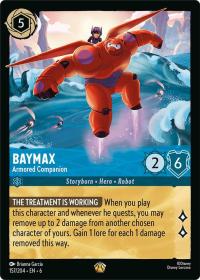 lorcana azurite sea baymax armored companion