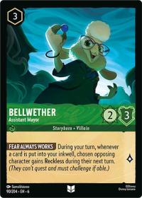 lorcana azurite sea bellwether assistant mayor