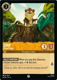 lorcana azurite sea chip friend indeed foil