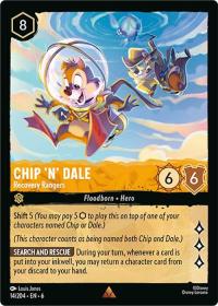 lorcana azurite sea chip n dale recovery rangers