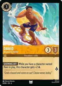 lorcana azurite sea david impressive surfer