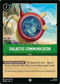 lorcana azurite sea galactic communicator