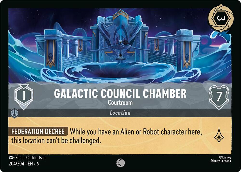 Galactic Council Chamber - Courtroom