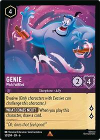 lorcana azurite sea genie wish fulfilled