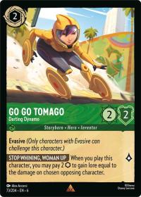 lorcana azurite sea go go tomago darting dynamo