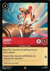 lorcana azurite sea goofy flying goof