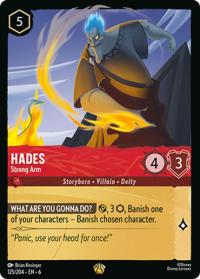 lorcana azurite sea hades strong arm