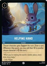 lorcana azurite sea helping hand