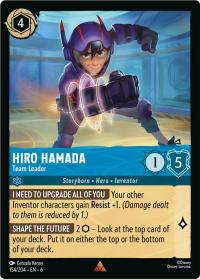 lorcana azurite sea hiro hamada team leader