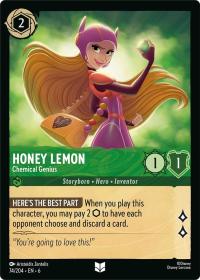 lorcana azurite sea honey lemon chemical genius