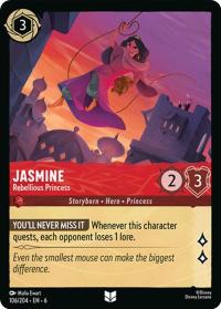 lorcana azurite sea jasmine rebellious princess
