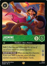 lorcana azurite sea jasmine royal commodore