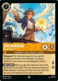lorcana azurite sea jim hawkins honorable pirate