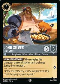lorcana azurite sea john silver ship s cook