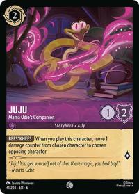 lorcana azurite sea juju mama odie s companion foil