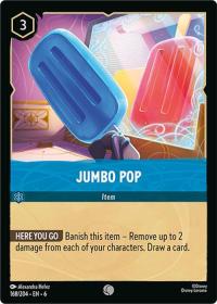 lorcana azurite sea jumbo pop foil